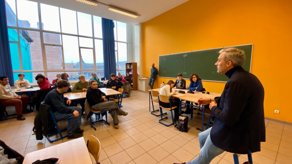 Yvan Verougstraete école Liège