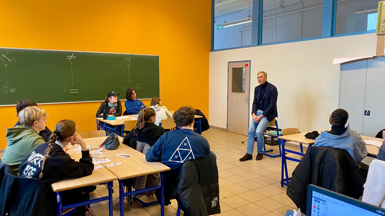 Yvan Verougstraete école